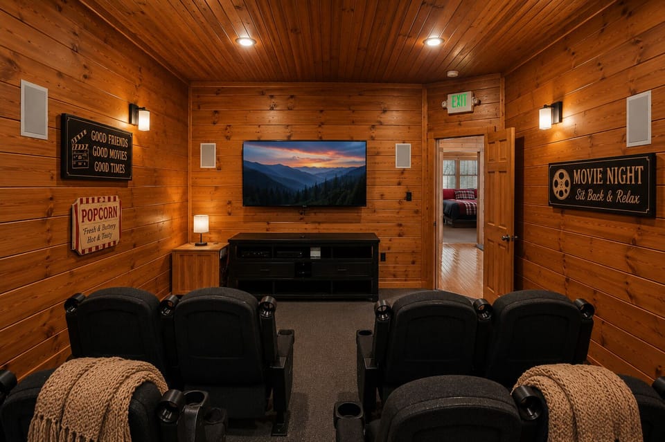 Private Home Theater - Ready for a movie night