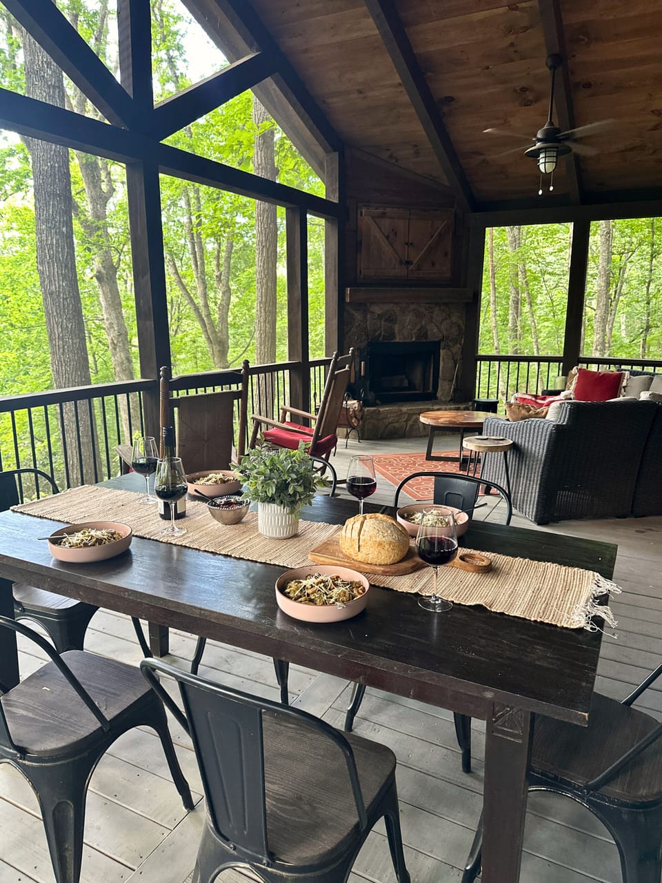 Outdoor dining