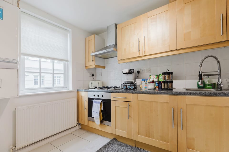 Luxury House, City View | Private kitchen | Full-size fridge, microwave, oven, stovetop