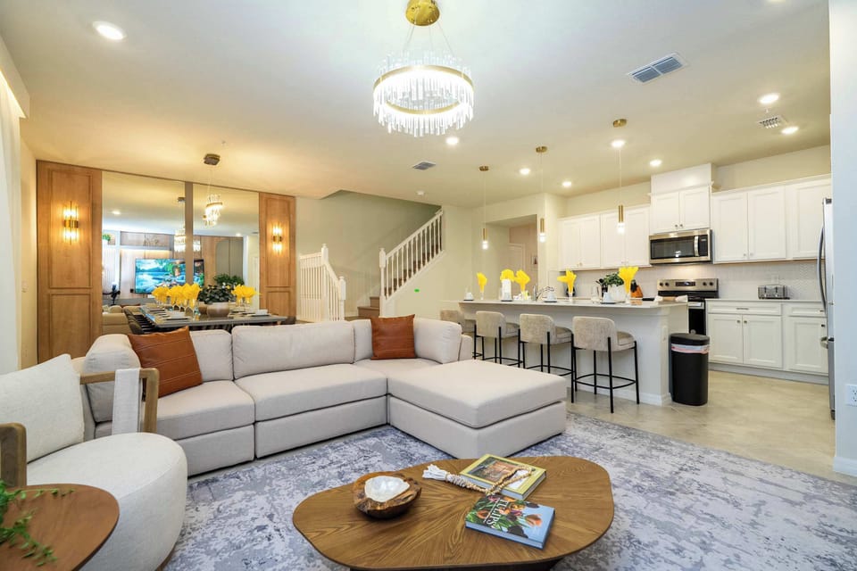 Premium Townhome | Living room