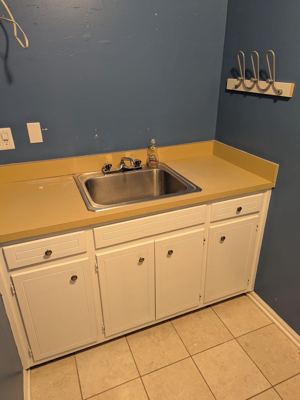 upstairs laundry