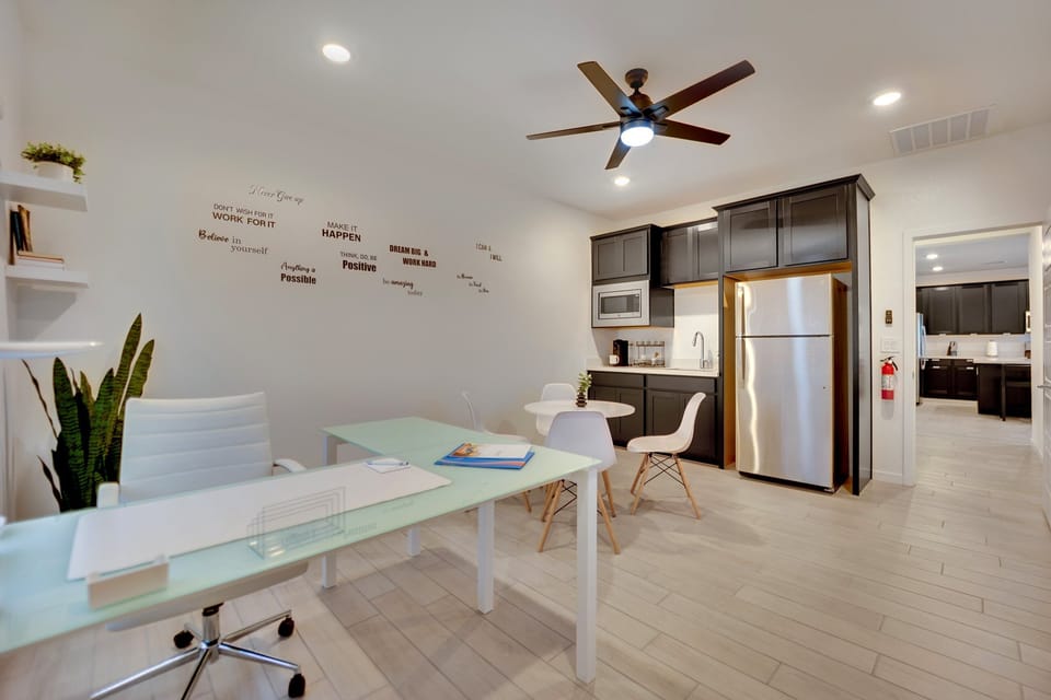 Designed for guests staying more than just a few days — perfect for remote workers, athletes, or professionals in town on assignment.