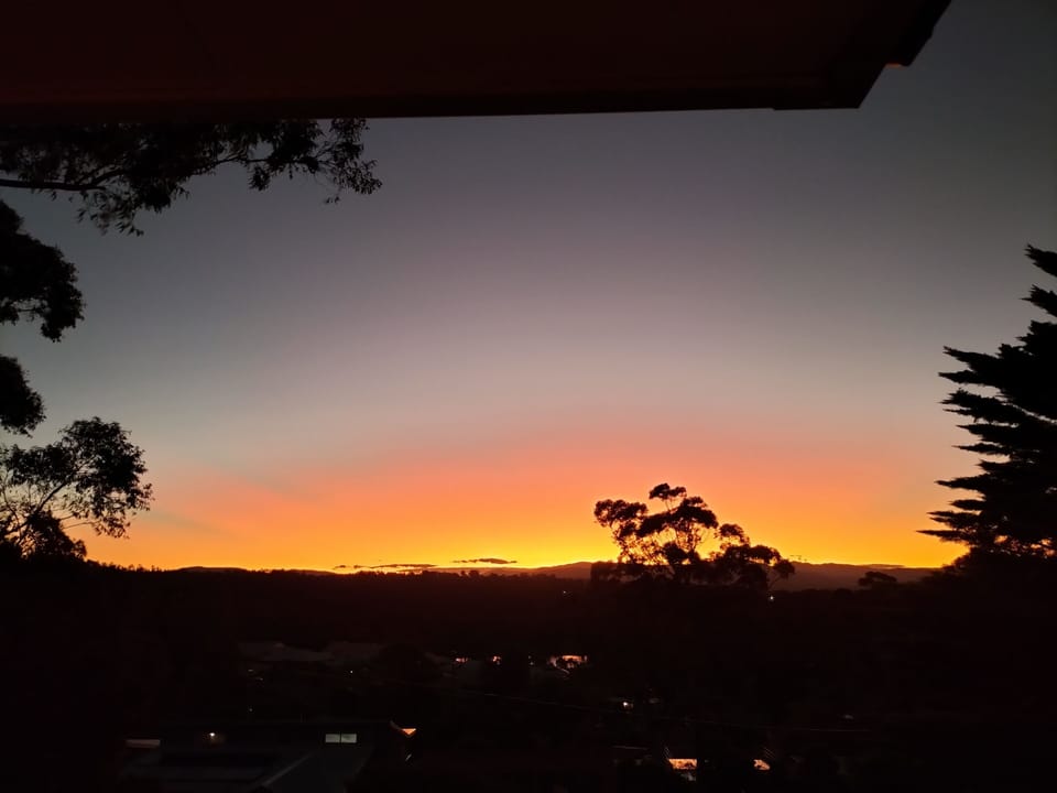 Sunset view from Balcony