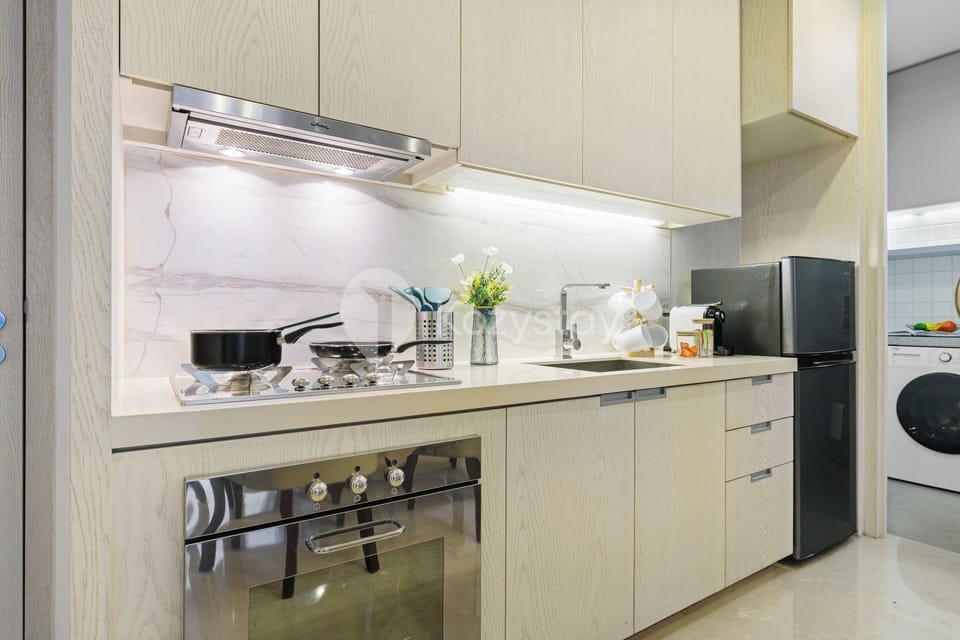 Apartment, 2 Bedrooms, City View | Private kitchen