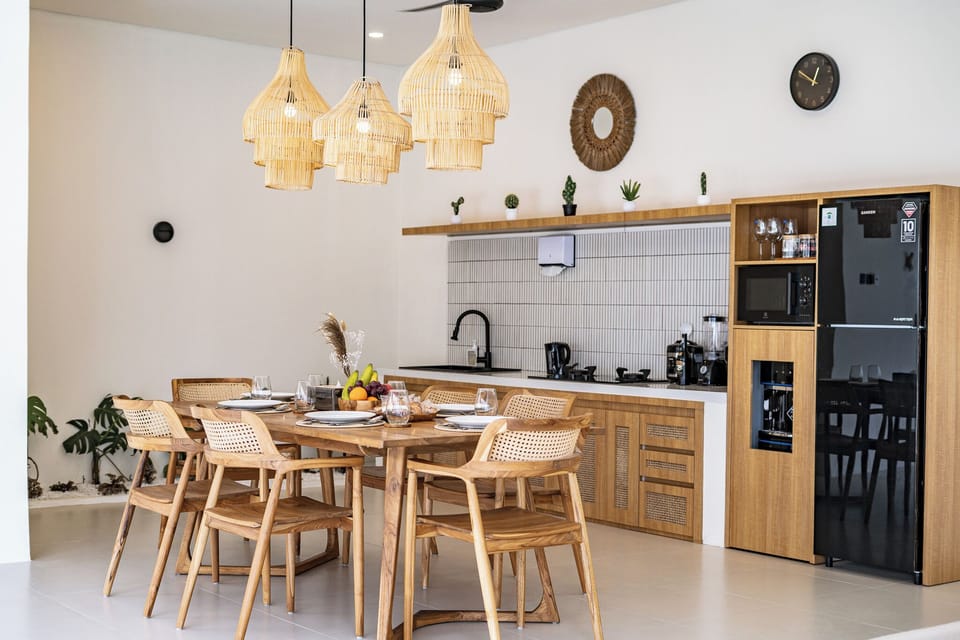 Deluxe Villa, Patio, Pool View | In-room dining
