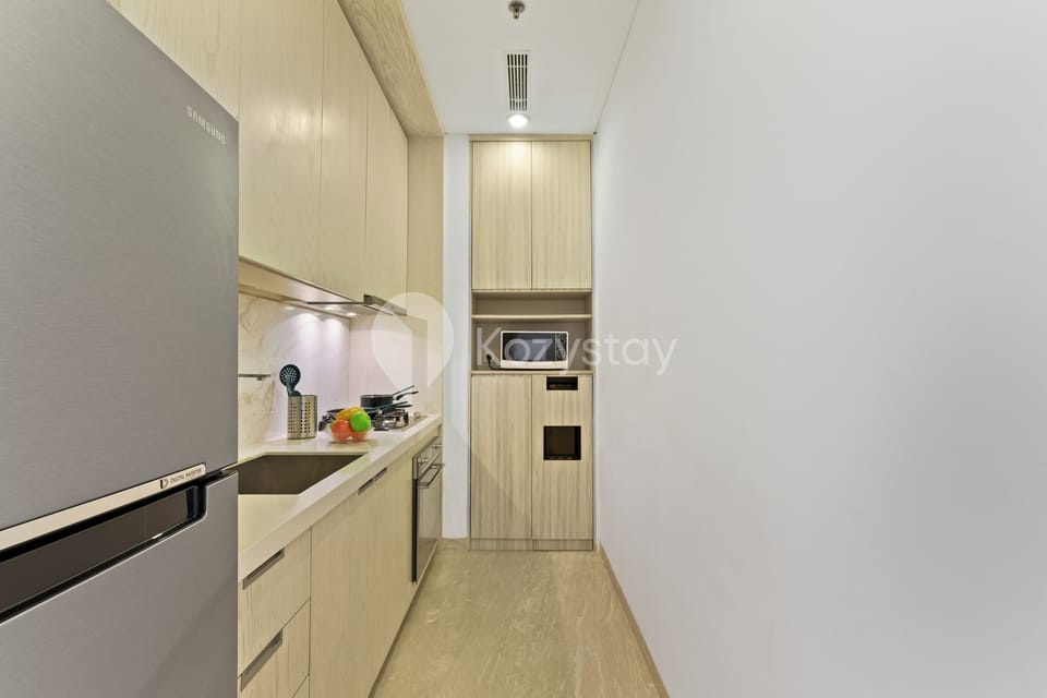 Apartment, 2 Bedrooms, City View | Private kitchen