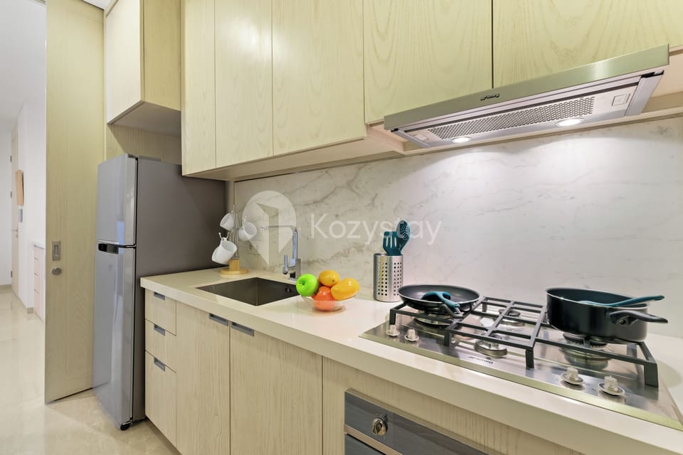 Apartment, 2 Bedrooms, City View | Private kitchen