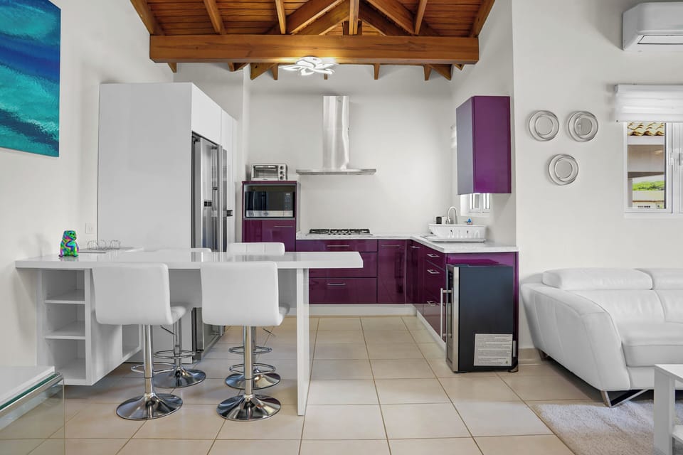 Modern open kitchen.