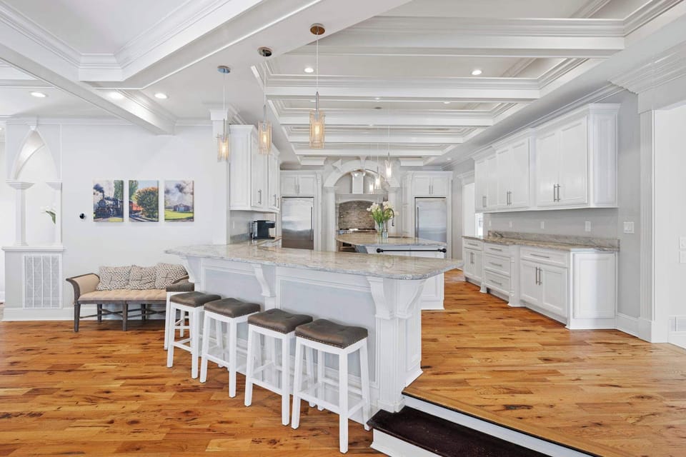 Our fully stocked kitchen makes dining in a breeze — with high-end appliances, cookware, and all the essentials for memorable meals.