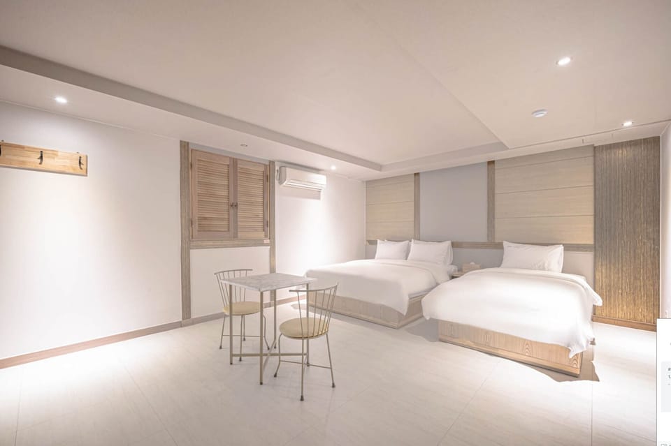 Premium Twin Room, City View | Desk, free WiFi, bed sheets, wheelchair access