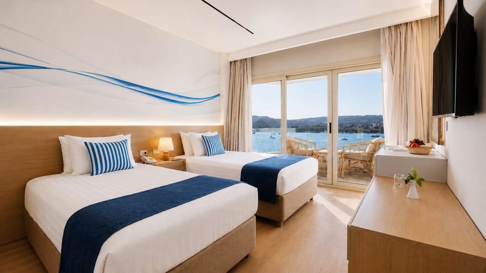 Double or Twin Room, River View With Terrace | Free WiFi