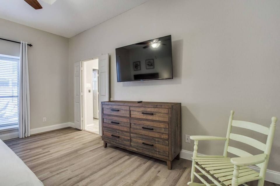 Smart TVs in all bedrooms