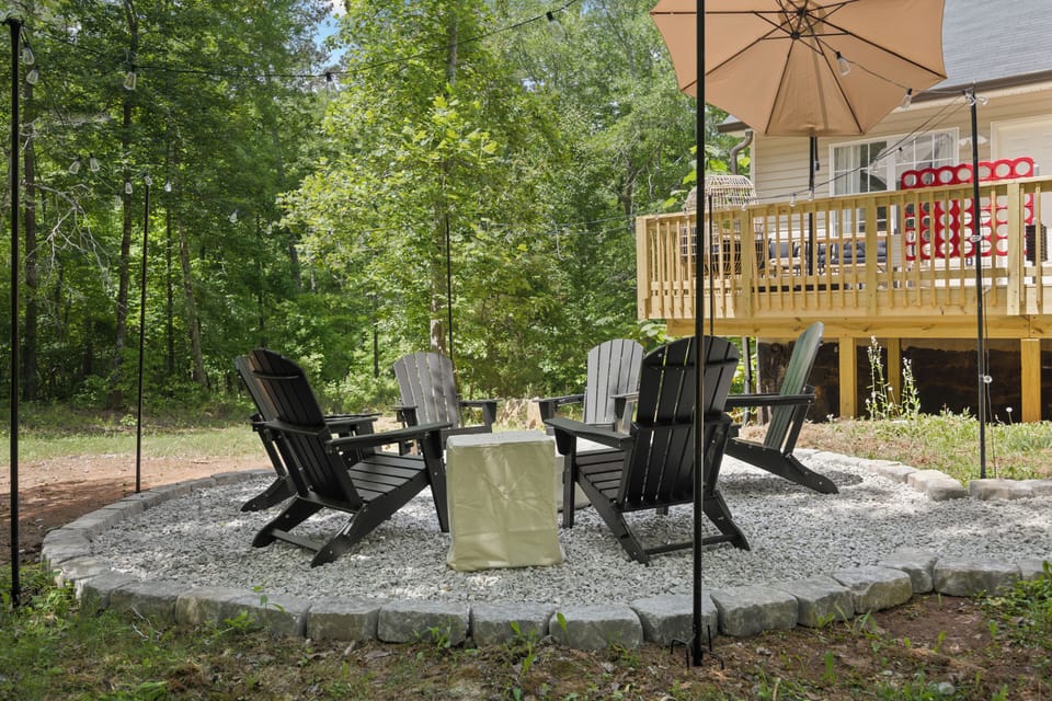 Gather around the fire, roast marshmallows, and enjoy nature's tranquility!


