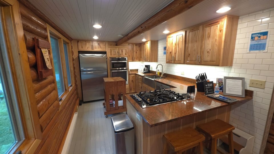 Beautiful renovated kitchen.