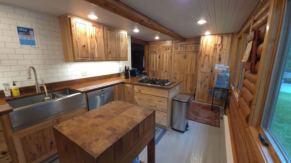 Beautiful renovated kitchen.