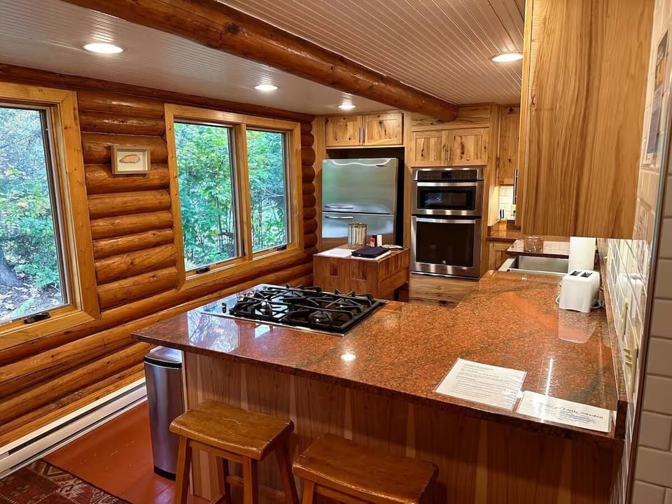 Beautiful renovated kitchen.