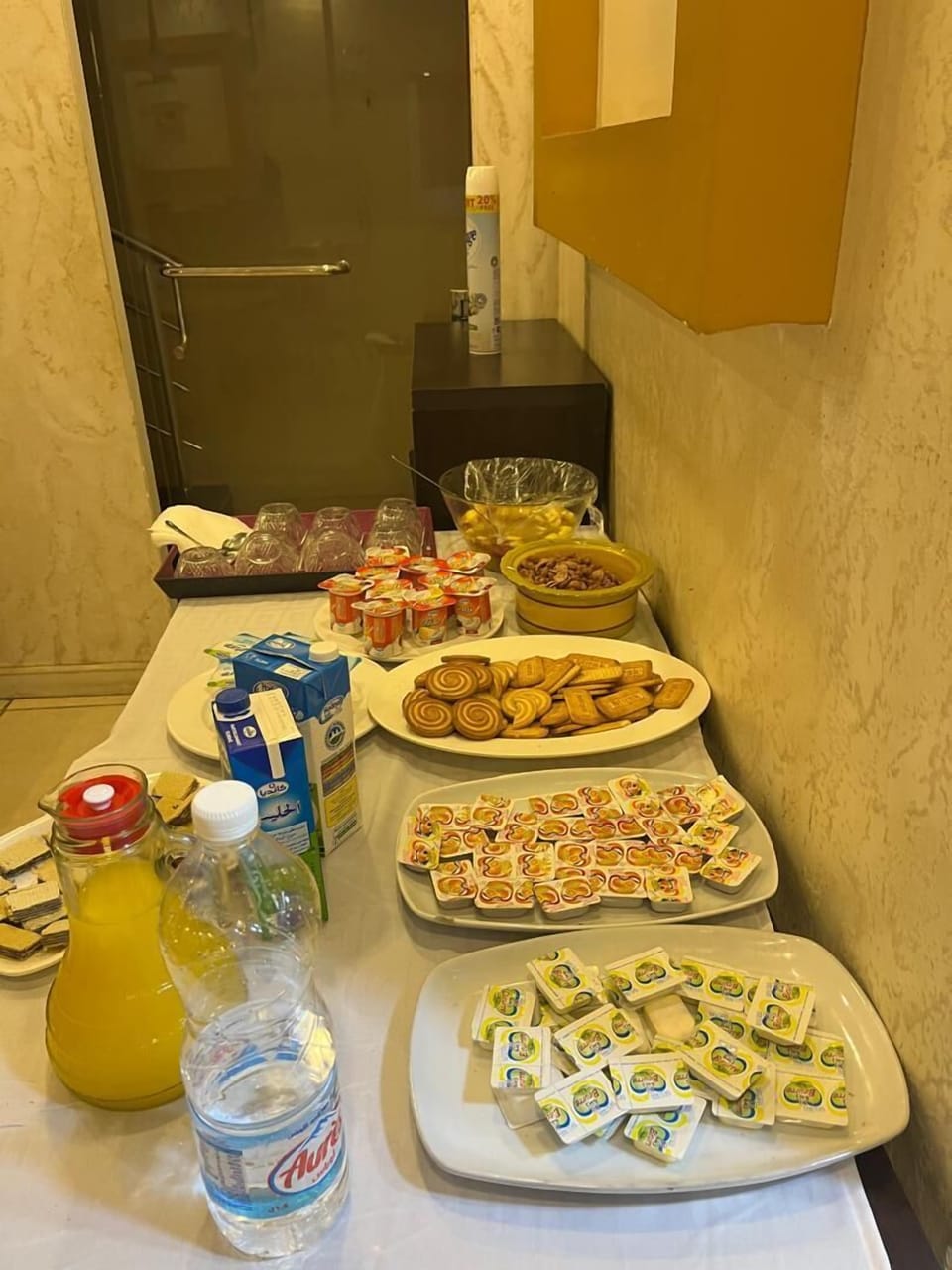 Free daily full breakfast