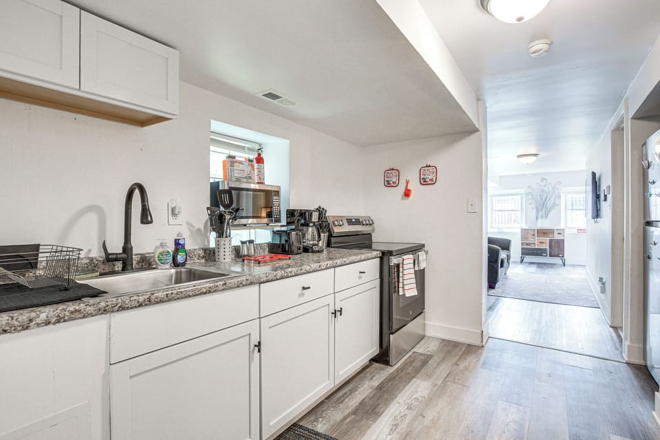 Kitchenette | Drip Coffee Maker | Refrigerator | Cooking Basics