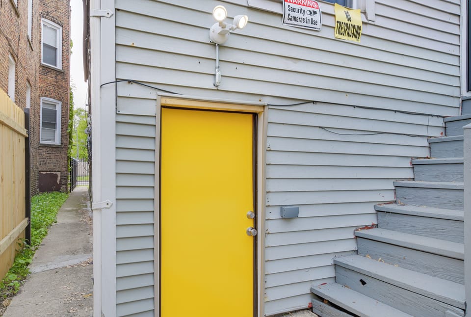 Unit Back Entrance