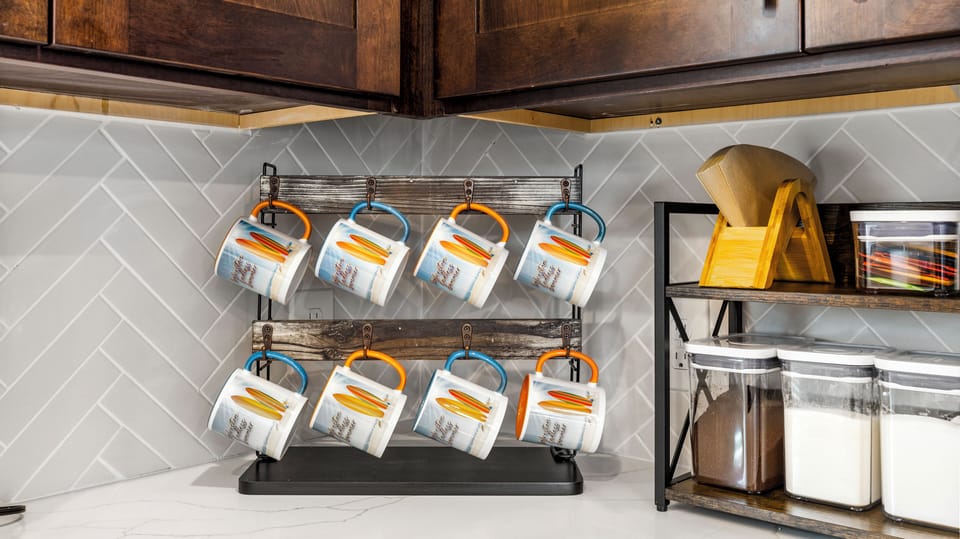Our Coffee Bar Is Stocked With
Regular Coffee
Decaf Coffee
Tea
Creamer
Sugar