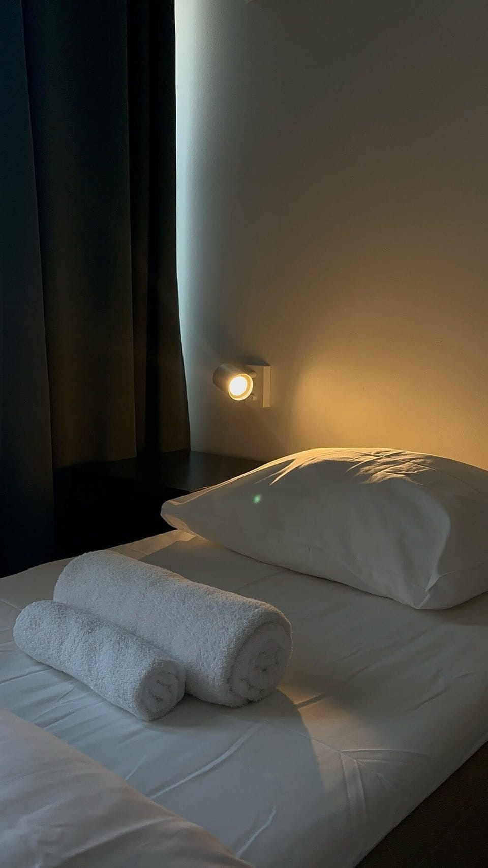 Towels, soap, toilet paper