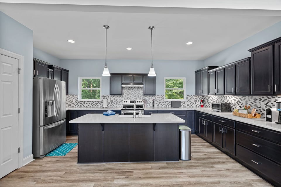 Fully updated kitchen to prep all your group meals.