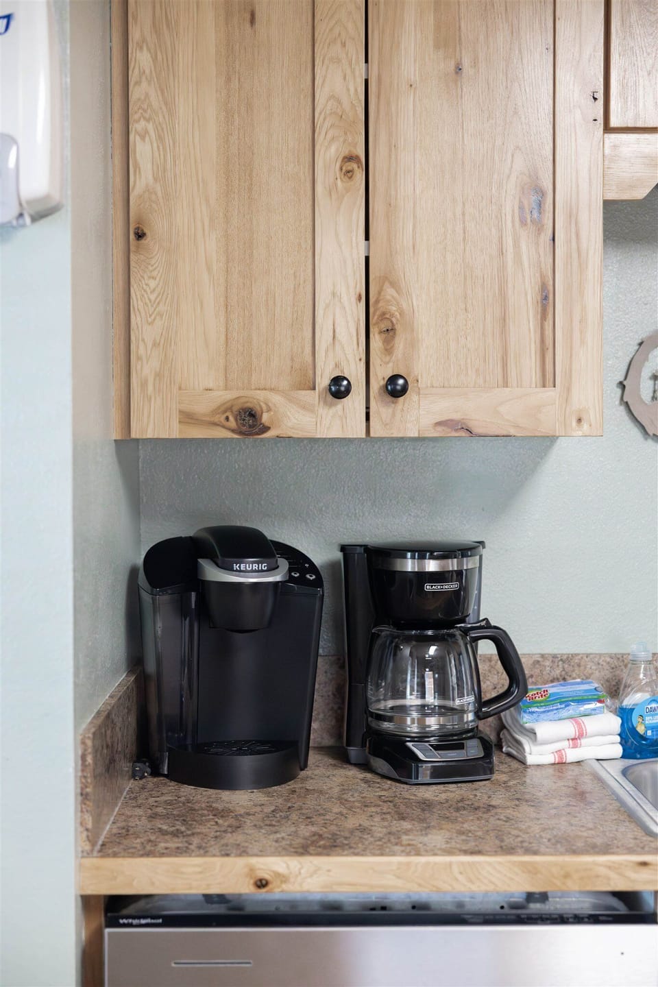 Keurig and slow drip coffee machine