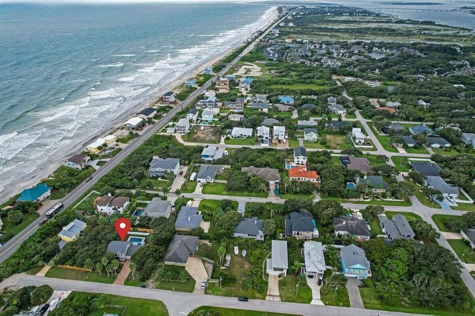 We are just a few blocks away from the beach!
