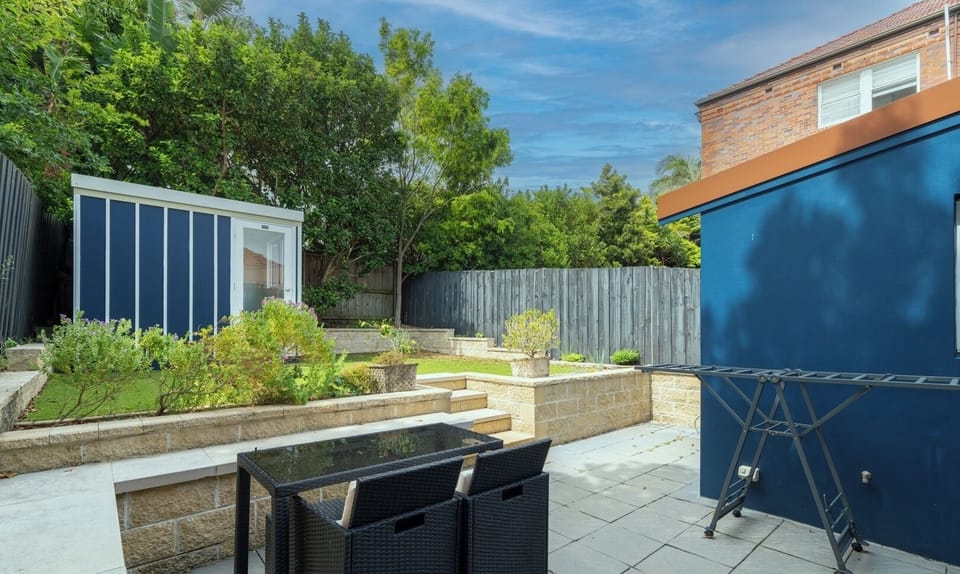 Outdoor space to enjoy fresh air