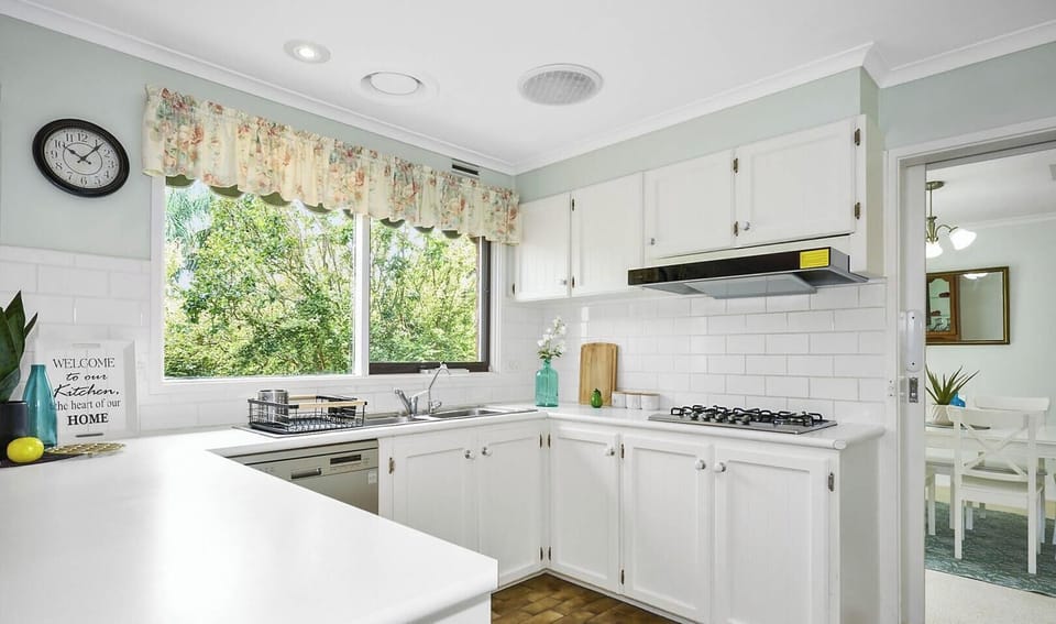 Clean and functional kitchen area