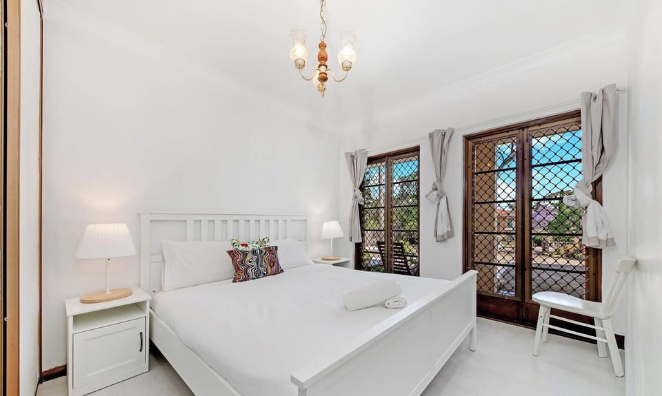 Clean and comfy bedroom
