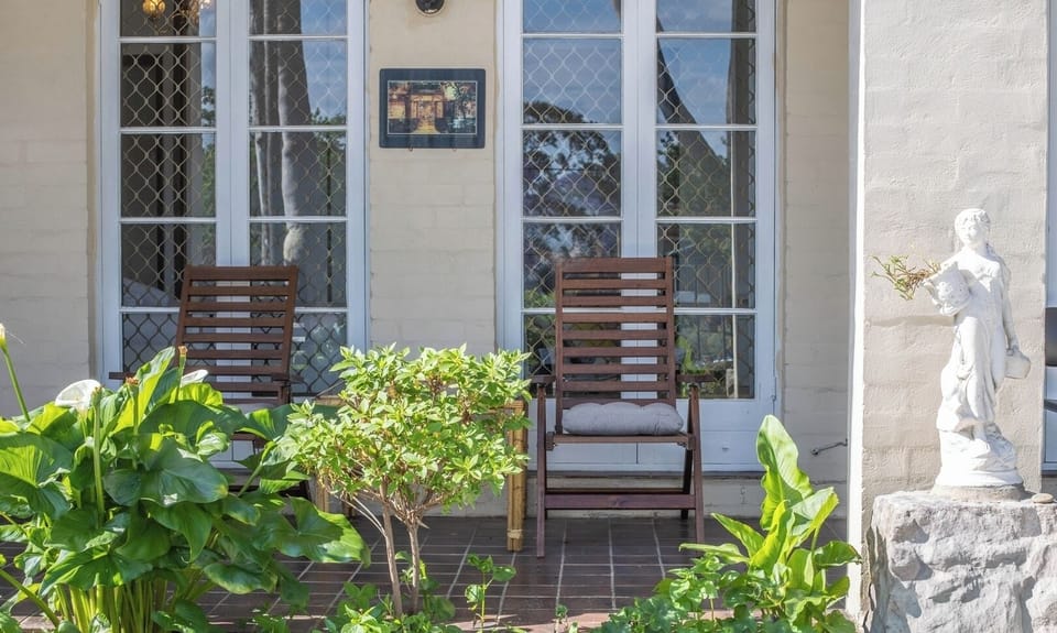 Private outdoor area for relaxing