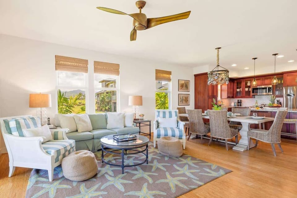Living, Dining & Kitchen