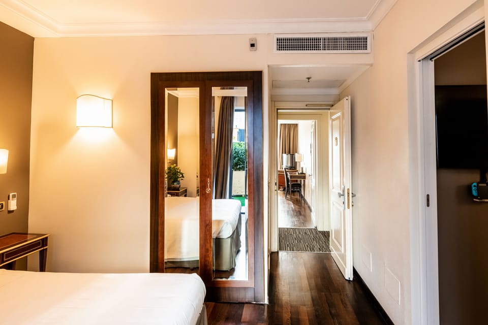 Family Suite Three Connecting Rooms | Hypo-allergenic bedding, down comforters, memory foam beds, minibar
