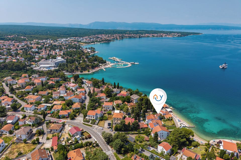 Standard House, 1 Bedroom, Microwave, Sea Facing (Beach House Astrid) | Aerial view