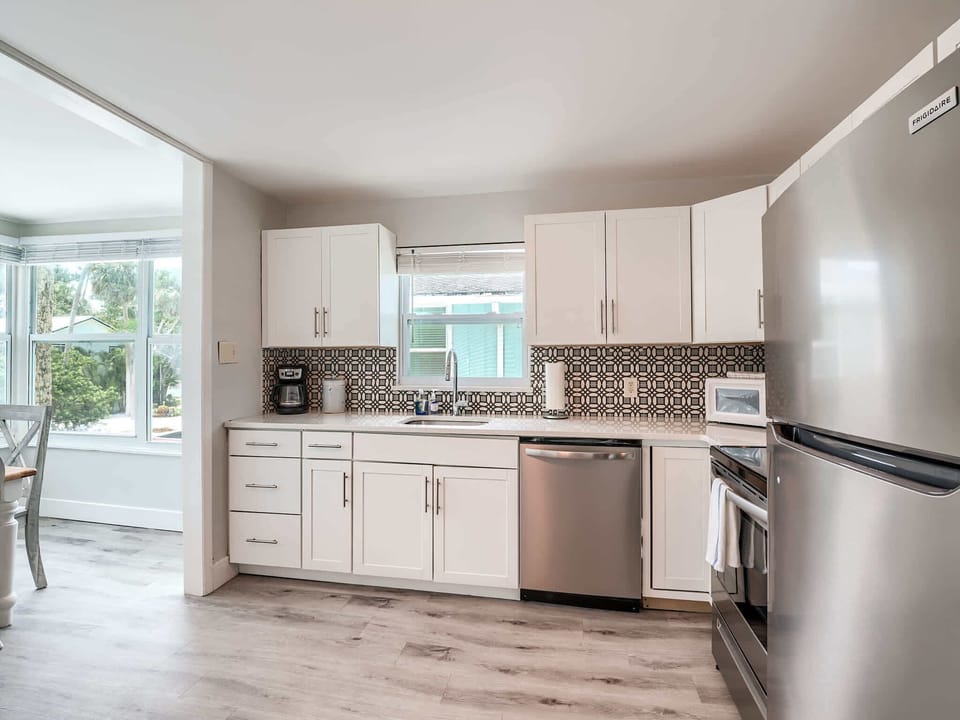 All the Modern Updated Appliances and Kitchen Essentials