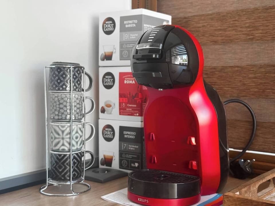 Wake up to great coffee with your own capsule machine, ready whenever you are