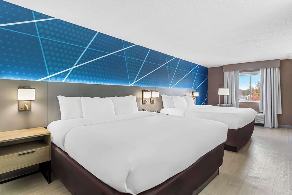 In-room safe, desk, blackout drapes, iron/ironing board