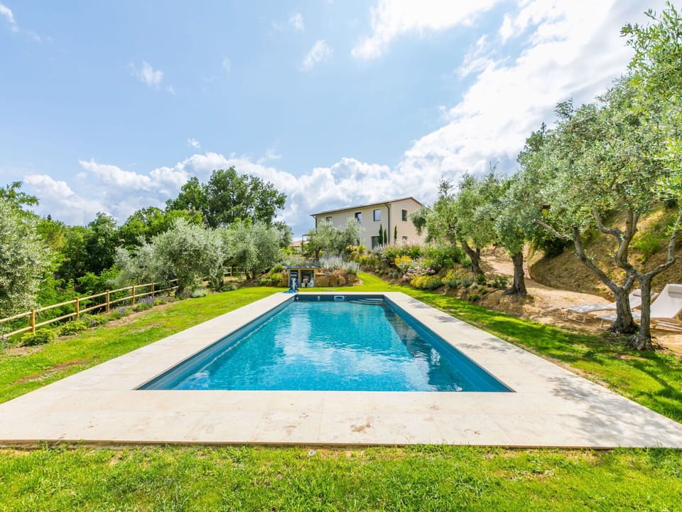 Blue, Swimming Pool, Garden, Estate, Landscaping, Backyard, Water Feature, Villa, Hacienda, Farmhouse
