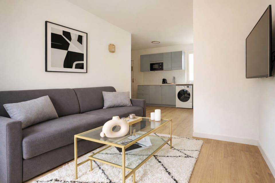 Studio, City View | Living area | 80-cm Smart TV with digital channels