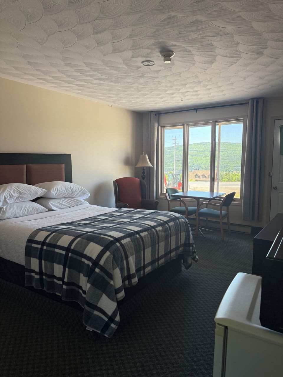 Room, 1 Queen Bed, Mountain View | Iron/ironing board, free rollaway beds, free WiFi, bed sheets
