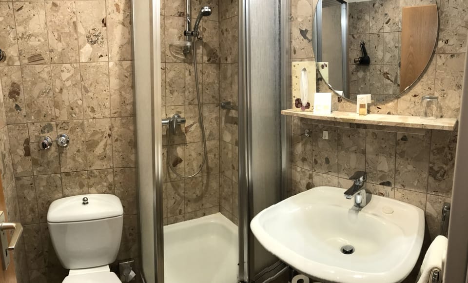 Single Room | Bathroom | Free toiletries, hair dryer, towels