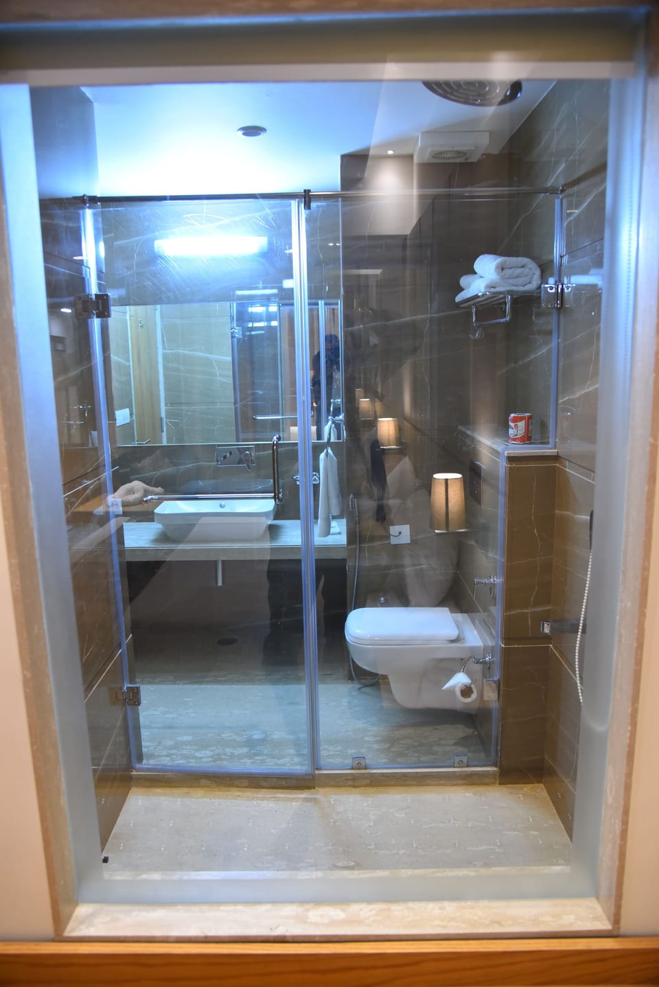 Free toiletries, slippers, towels, soap