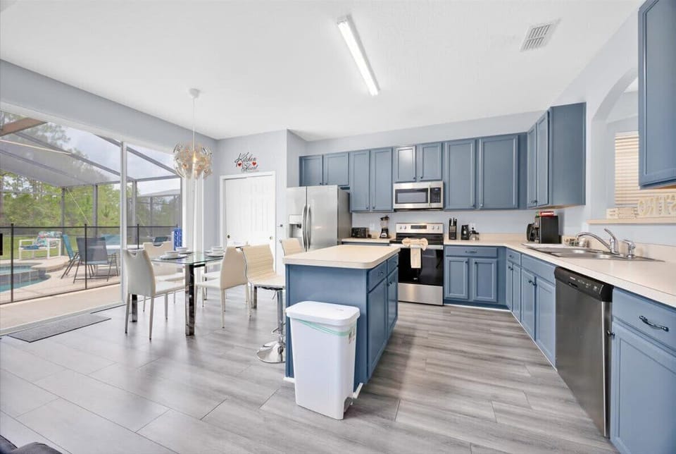 Open and Large Kitchen