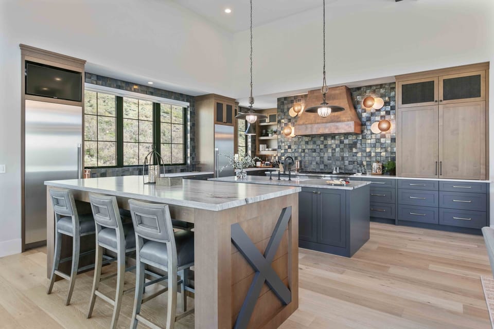 Indoors, Kitchen, Kitchen Island, Architecture, Building