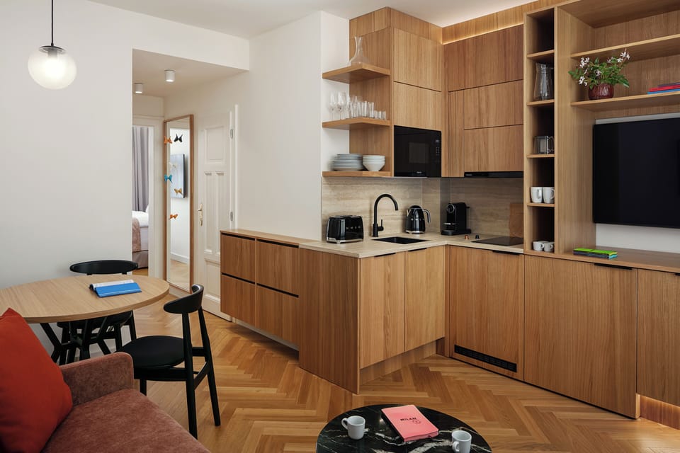 Private kitchenette
