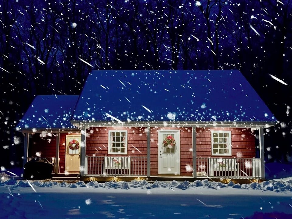 Winter at The Cozy Cardinal.