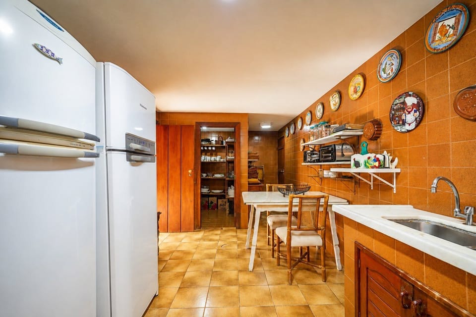 Villa | Private kitchen | Coffee/tea maker, fridge, microwave, cookware/dishes/utensils