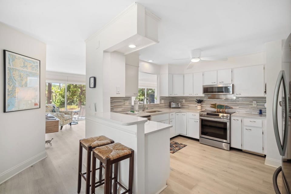 Kitchen with Bar Seating