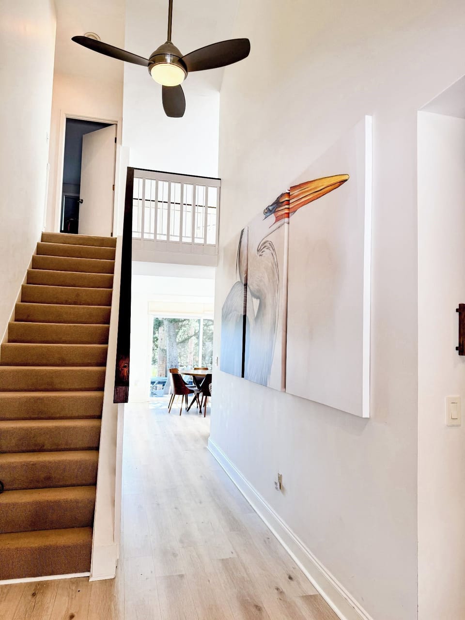 Staircase to Guest Rooms